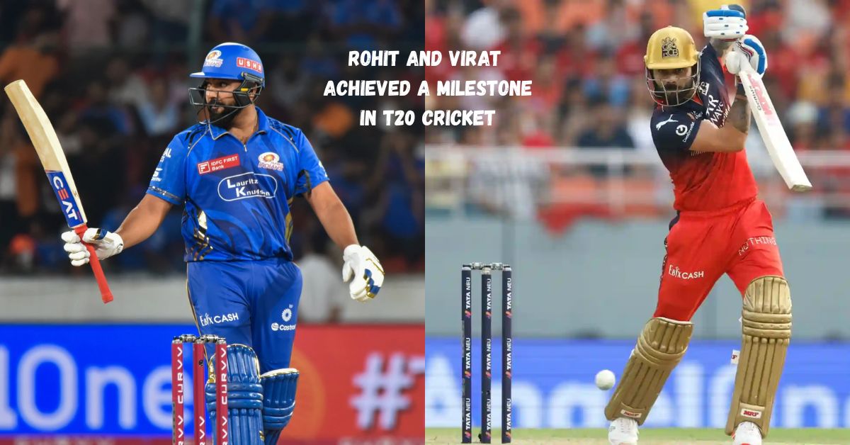 Rohit and Virat achieved a milestone in T20 cricket in 2025