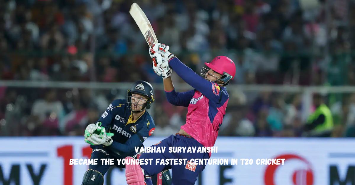 Vaibhav Suryavanshi, the youngest Centurion of T20 Cricket