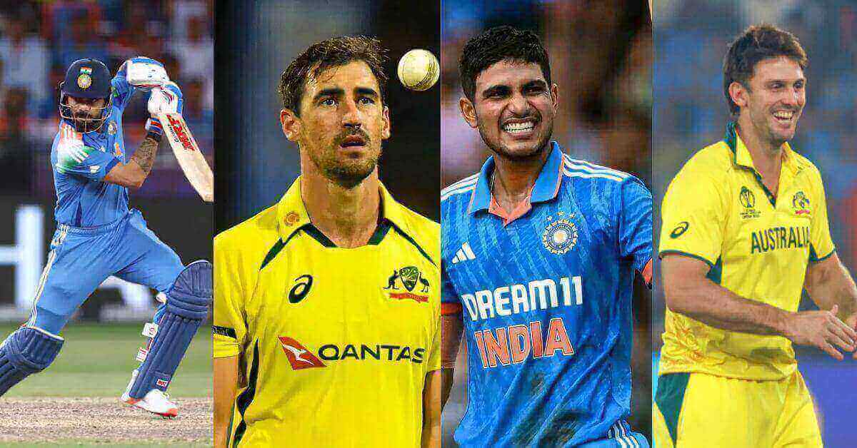 The key players in the India vs Australia 2025 series