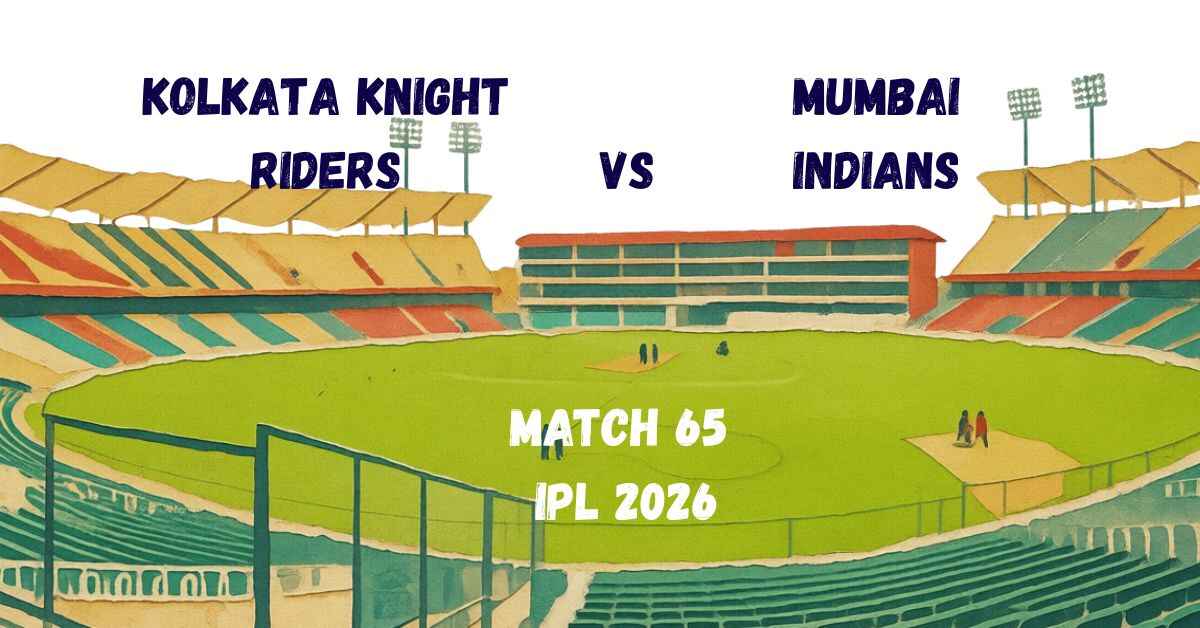 KKR vs MI Match 65 of IPL 2026 Preview
